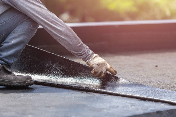 Professional Basement Waterproofing technician working in Riverton, NJ